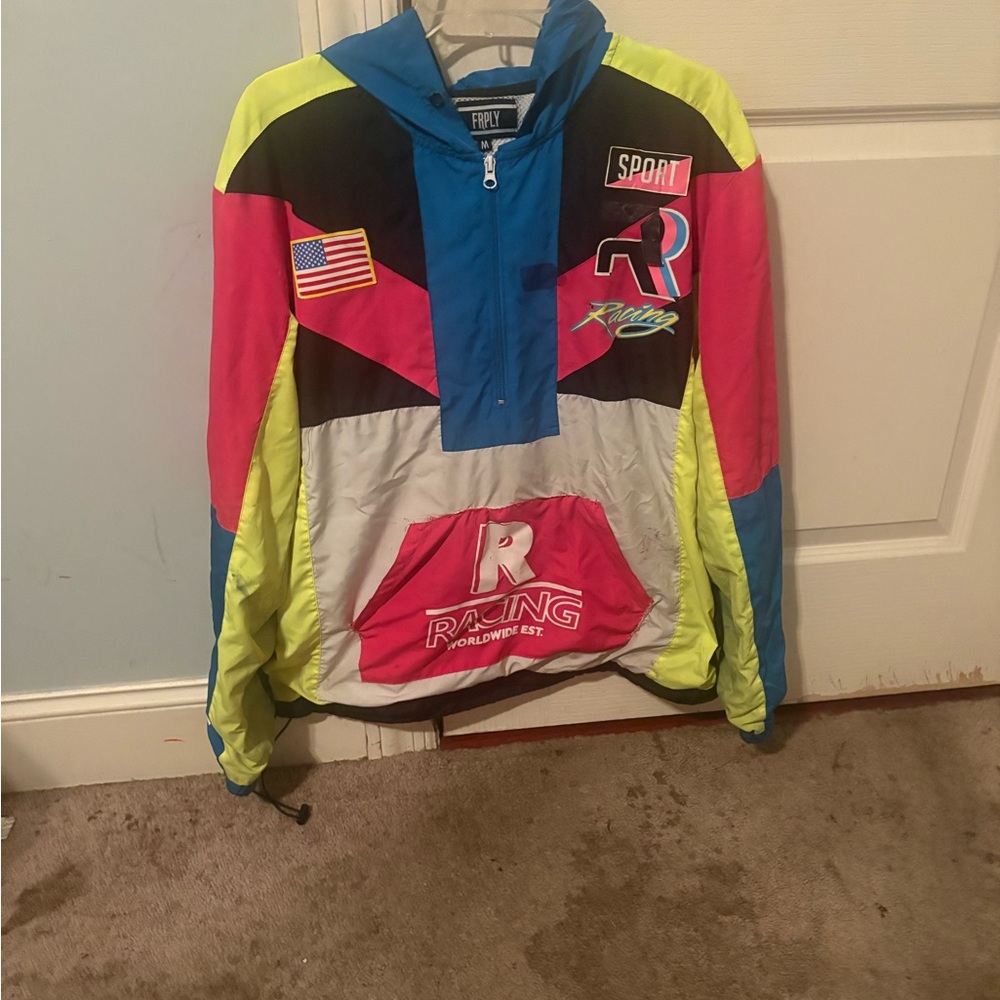 Racing Colorful Wind Breaker Jacket
